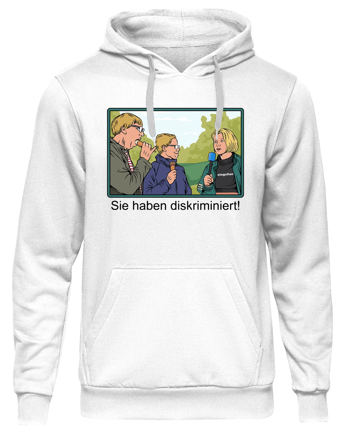 "Sie haben diskriminiert" Hoodie