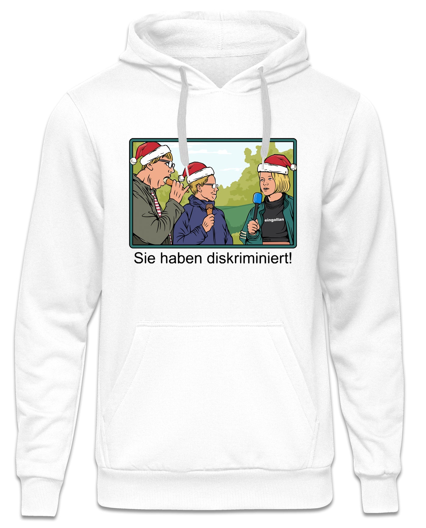 „Sie haben diskriminiert“ – Weihnachts Hoodie
