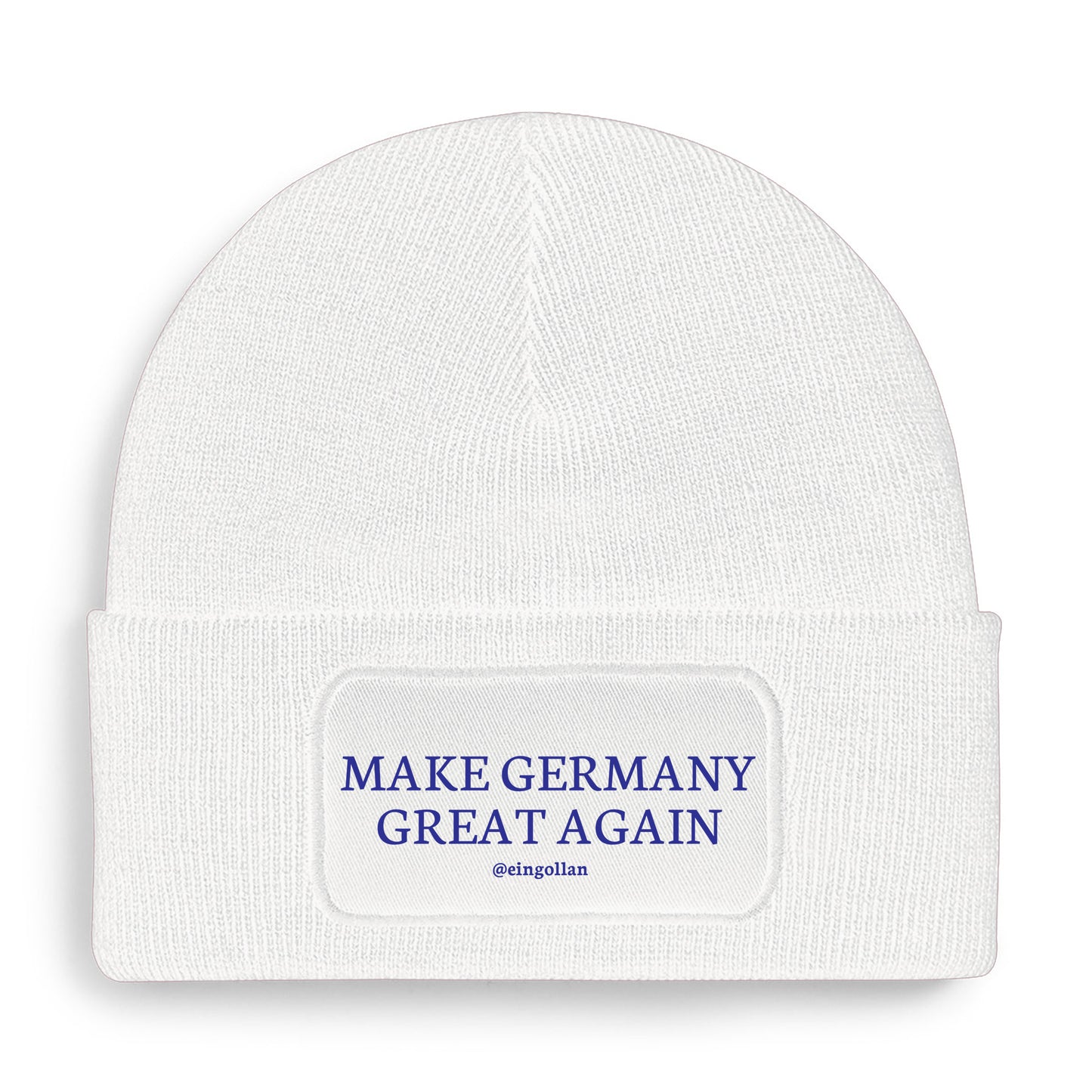 Make Germany Great Again Wintermütze | Eingollan Patch Beanie