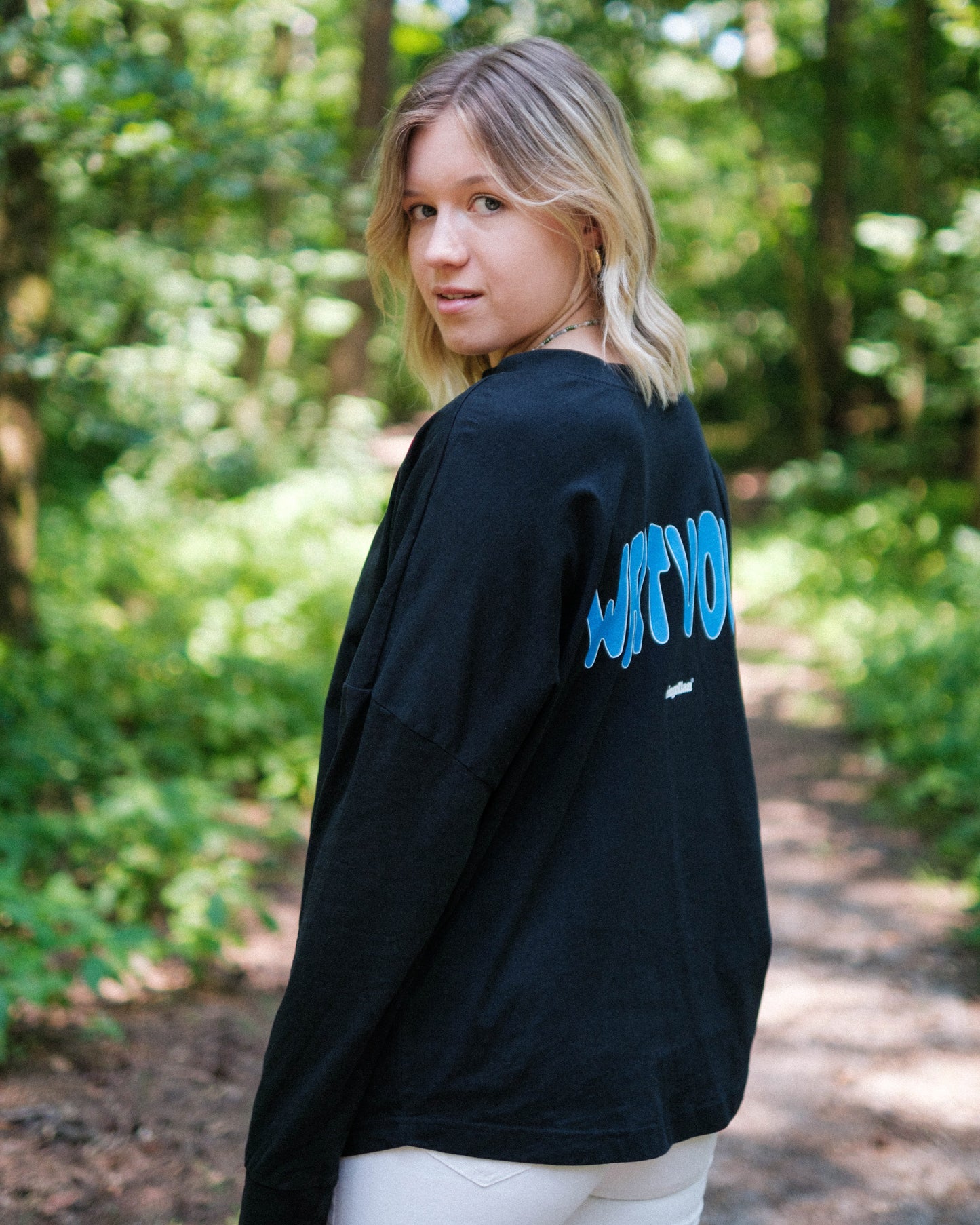 EINGOLLAN "WERTVOLL" Backprint Longsleeve