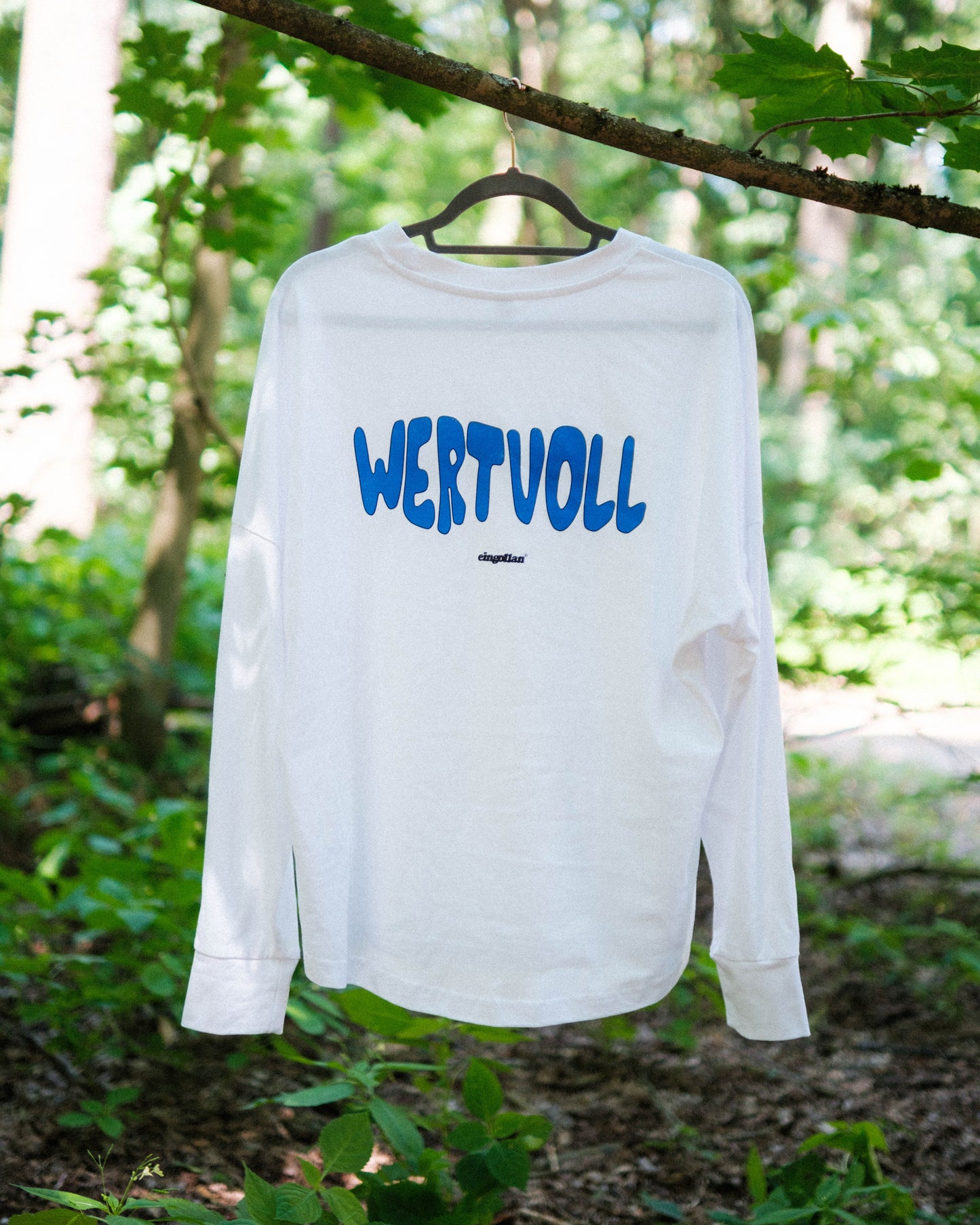 EINGOLLAN "WERTVOLL" Backprint Longsleeve