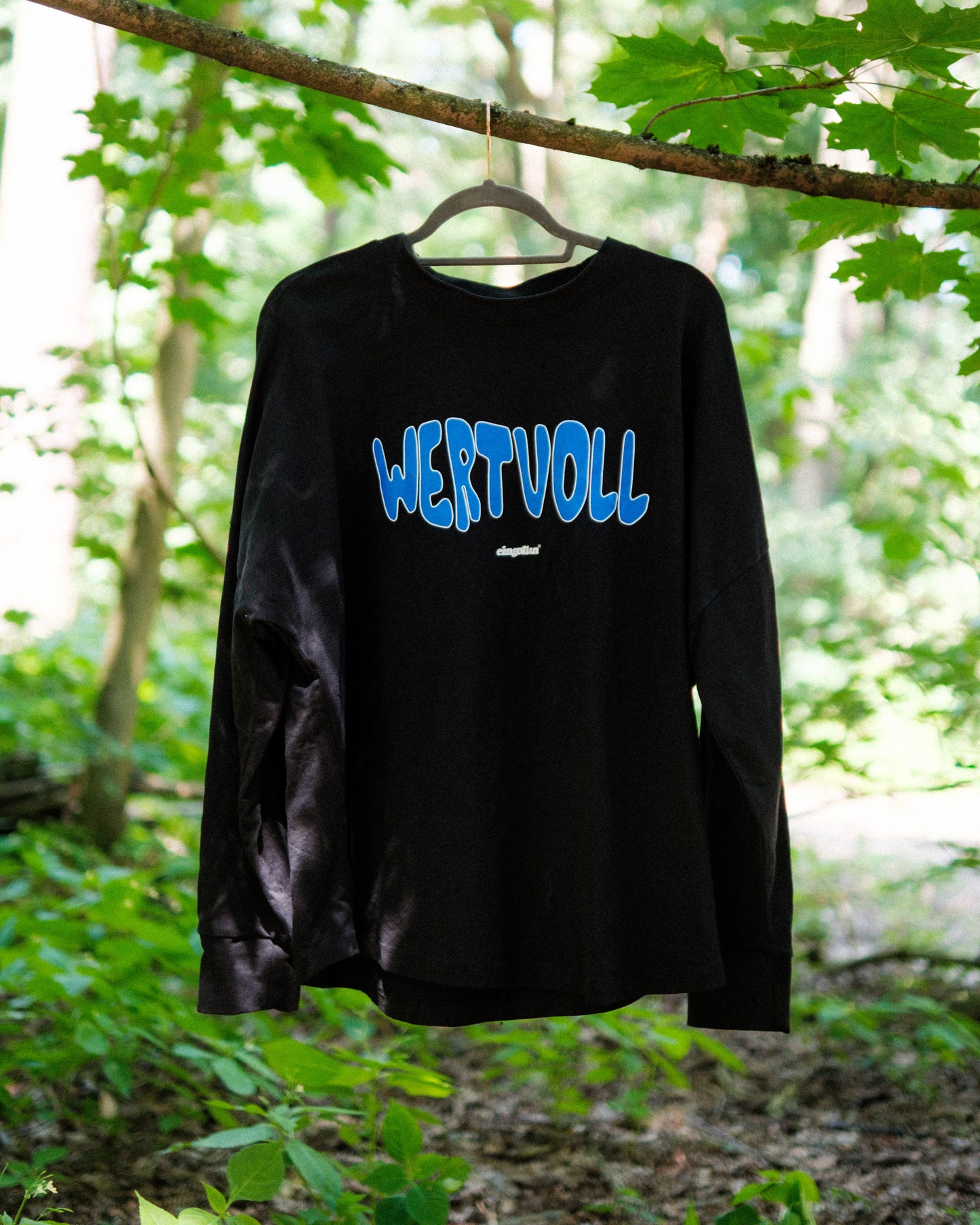 EINGOLLAN "WERTVOLL" Backprint Longsleeve