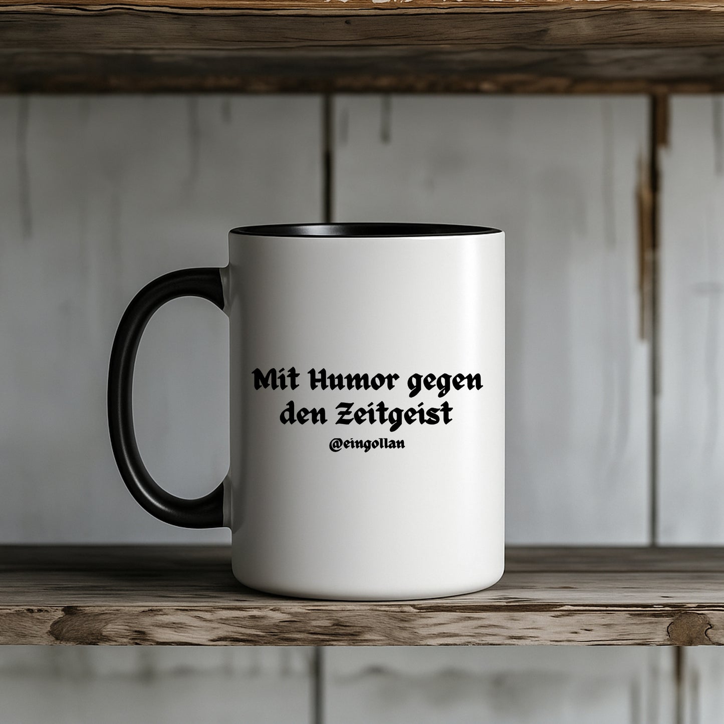 Eingollan „Talahuhn Humor“ Keramik Tasse