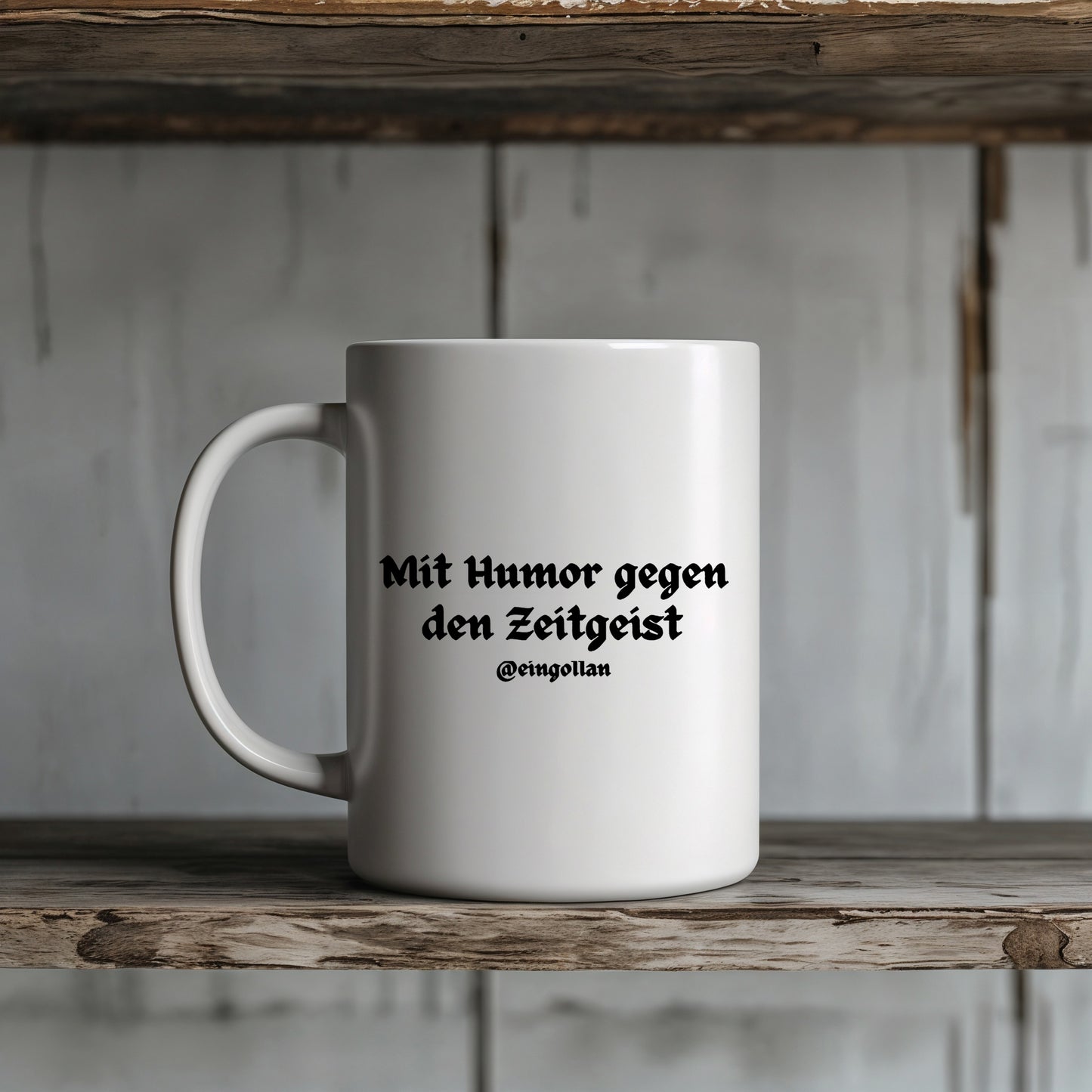 Eingollan „Talahuhn Humor“ Keramik Tasse