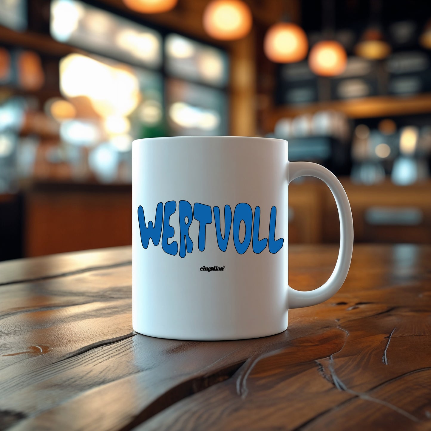 Eingollan „Wertvoll“ Keramik Tasse