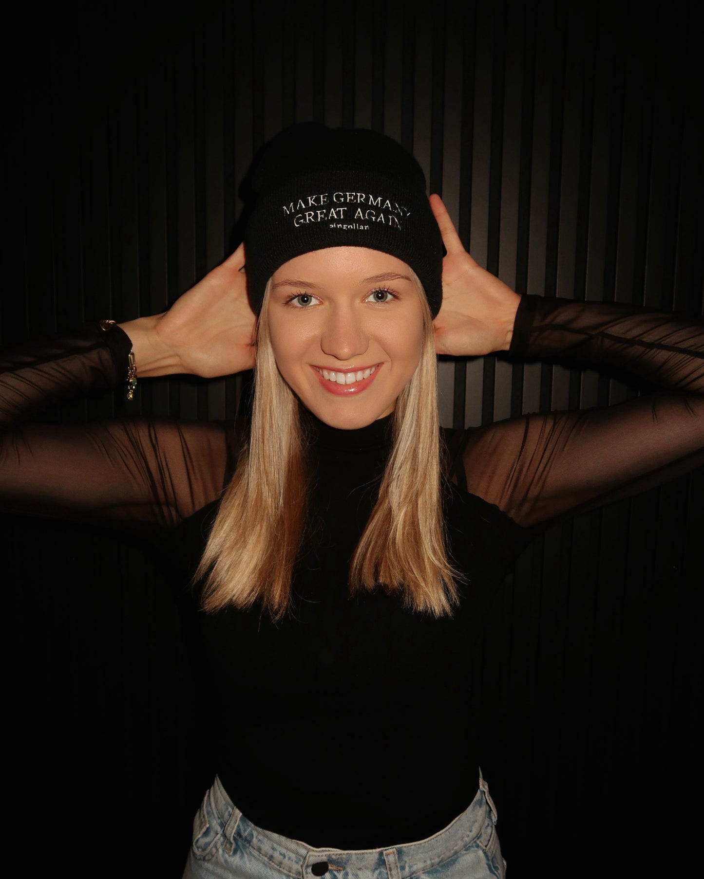 Wintermütze „Make Germany Great Again“