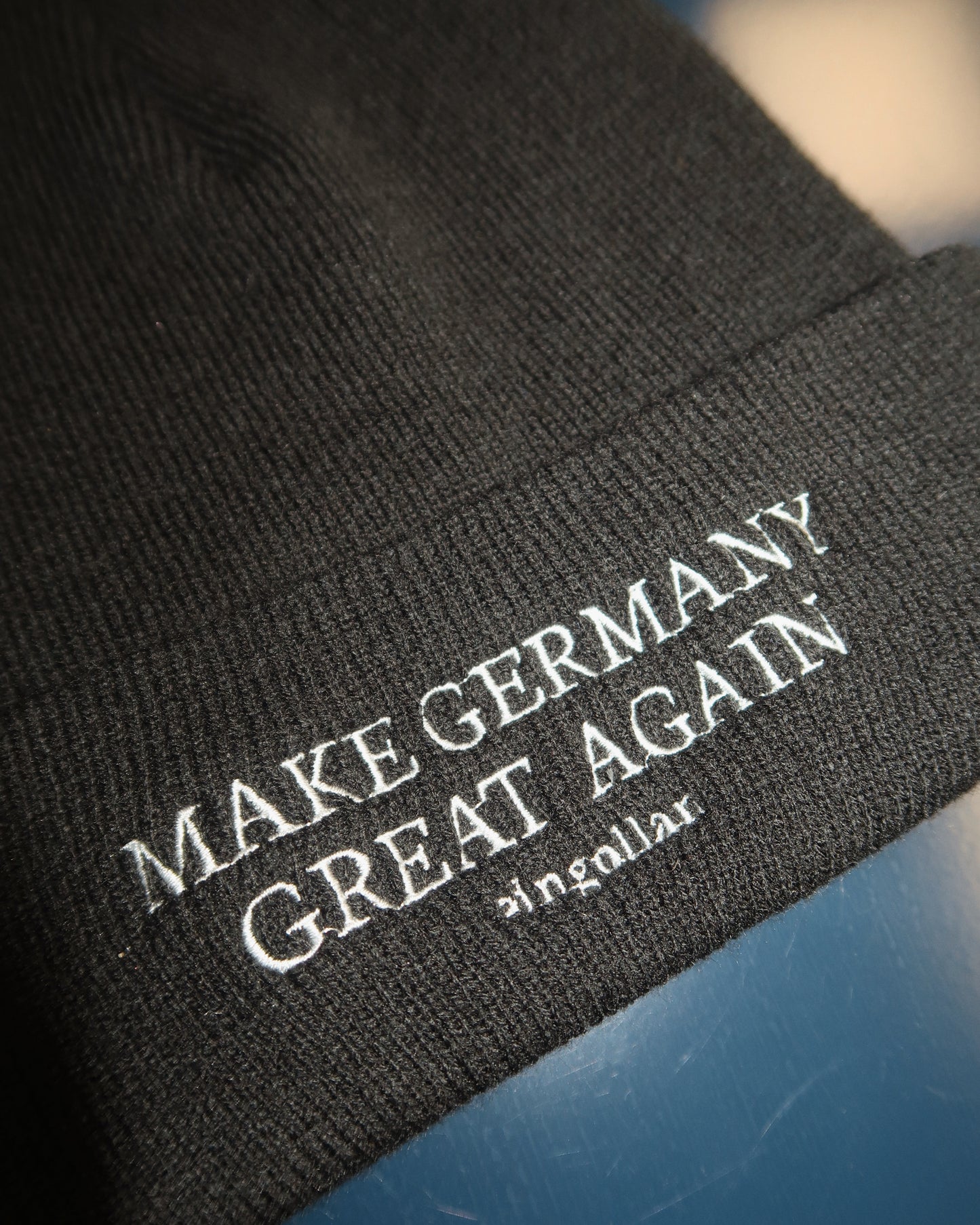 Wintermütze „Make Germany Great Again“